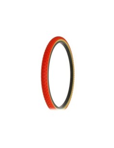 Tire 26 x 1.75 Red/Gum Side Wall HF-143G.